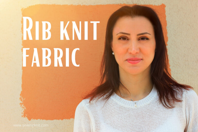 Rib Knit Fabric Sewing Knit