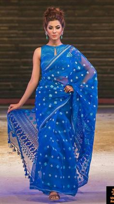 Jamdani Saree: Origin, Making Process,features Pricing