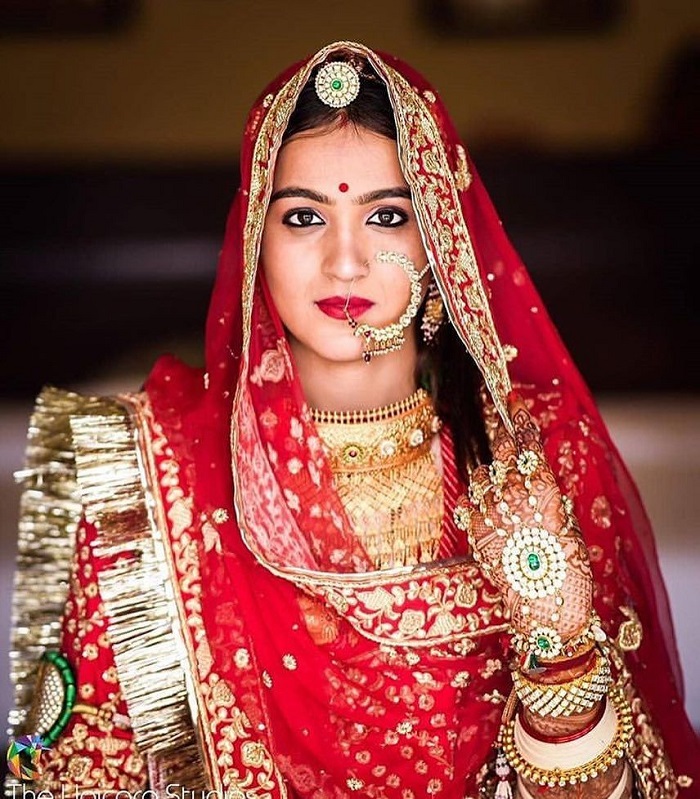Gota Patti Wedding Saree