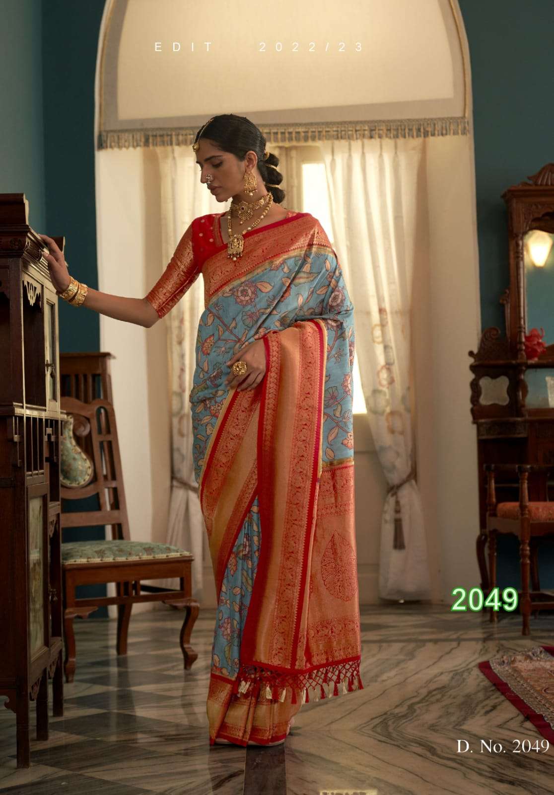 Tussar Silk Wedding Saree