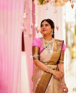 Konrad wedding saree