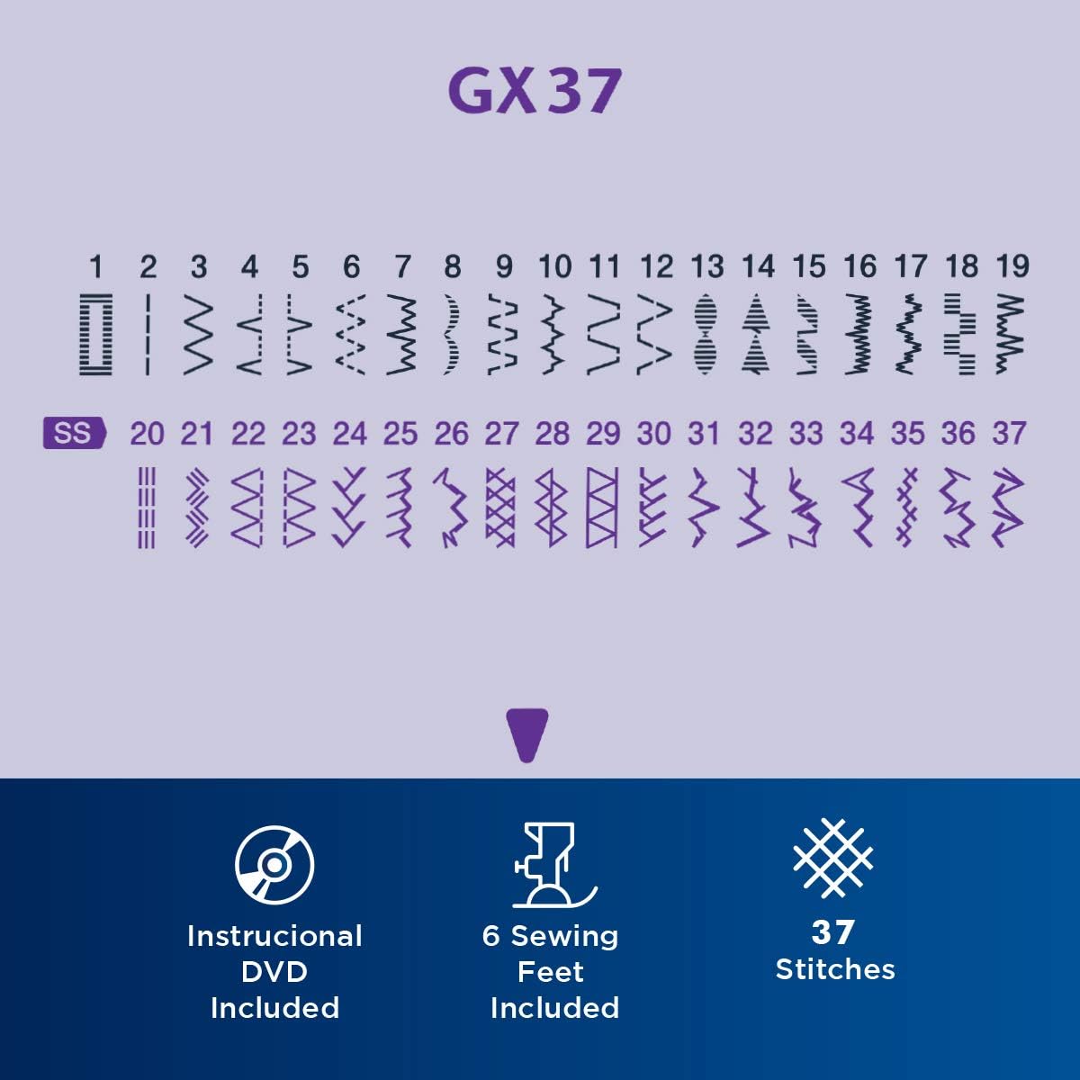 Brother GX37 Sewing Machine