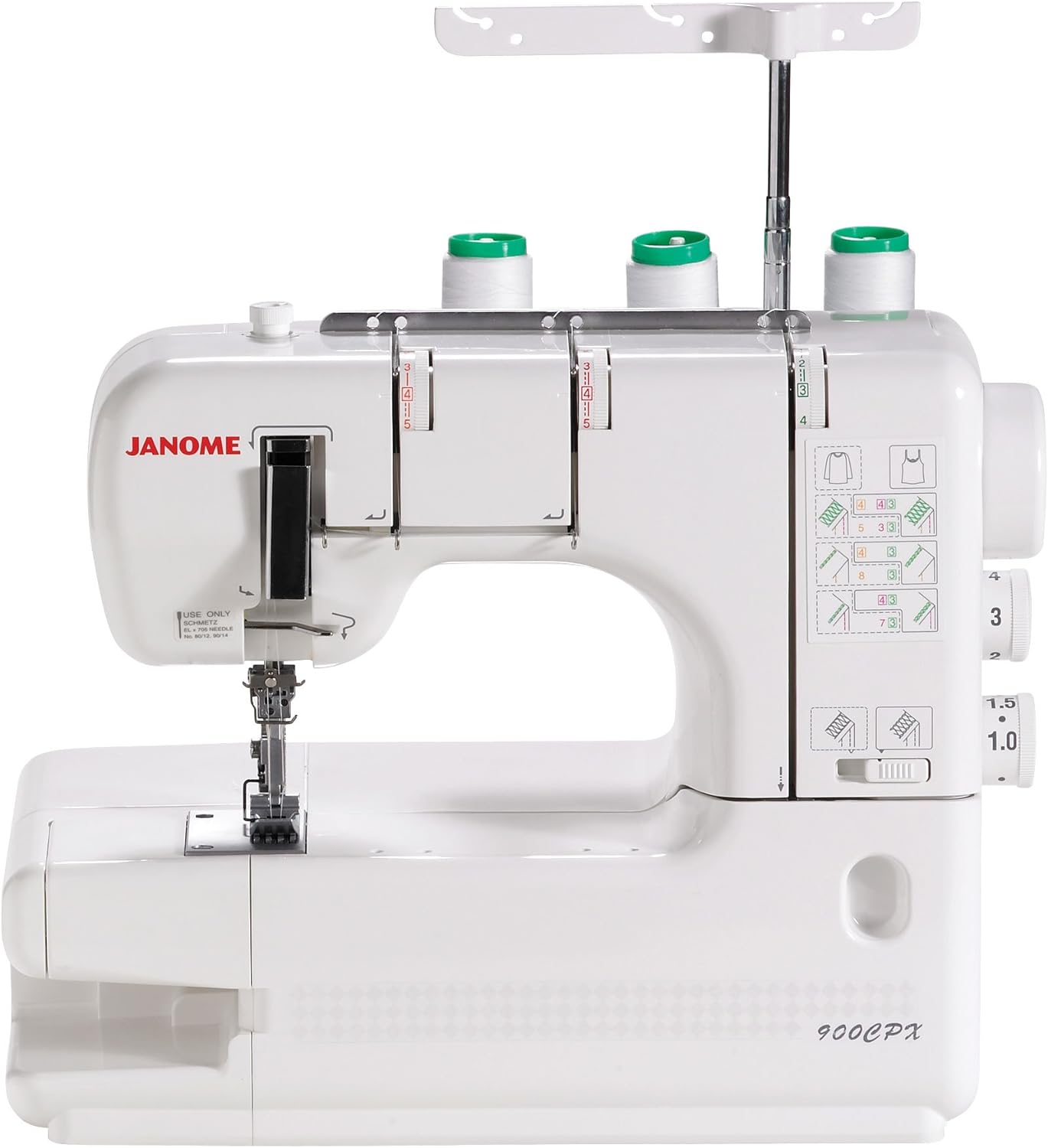 Janome CoverPro 900CPX Coverstitch Machine