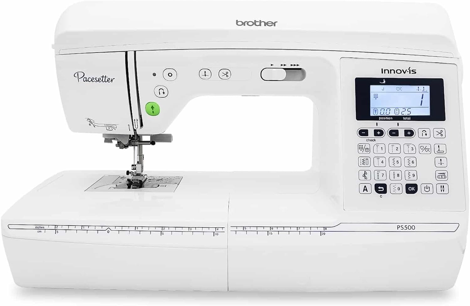 Brother Pacesetter PS500 Computerized Sewing Machine